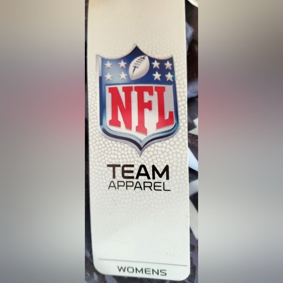 NWT NFL Carolina Panthers Football Leggings LG Women Stretch Pants - Picture 8 of 8